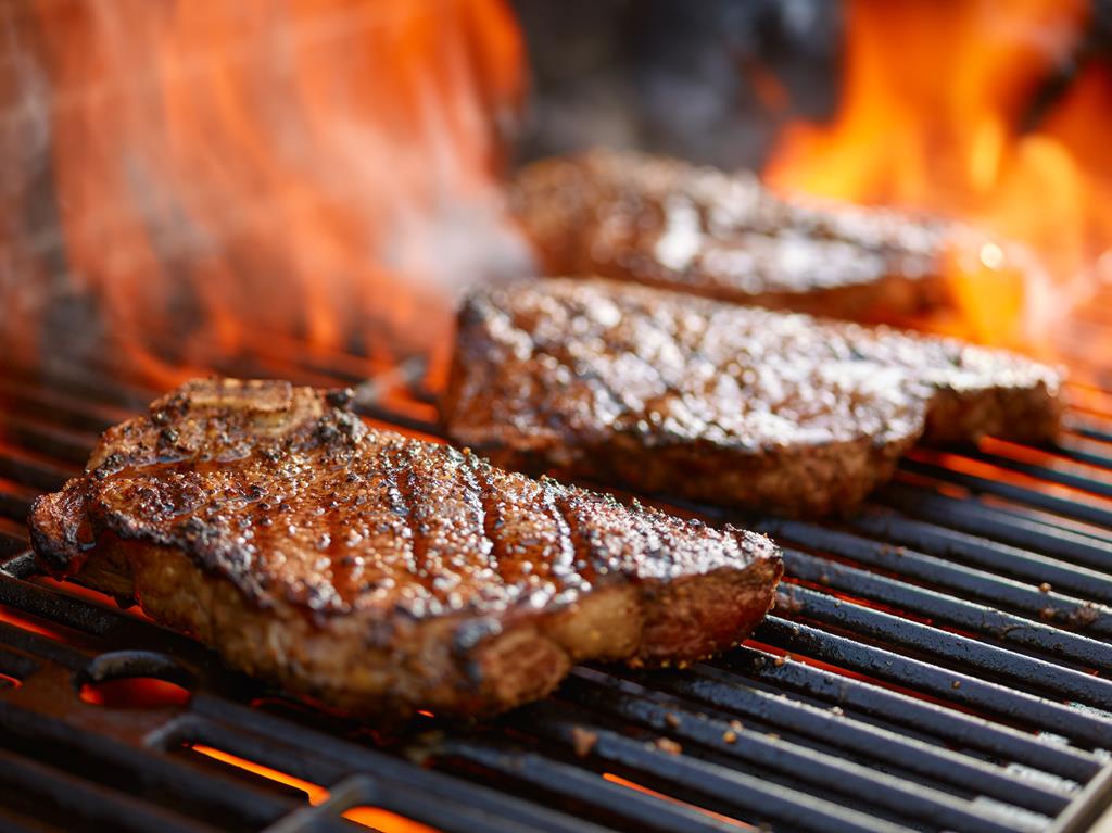 Barbecued Steaks