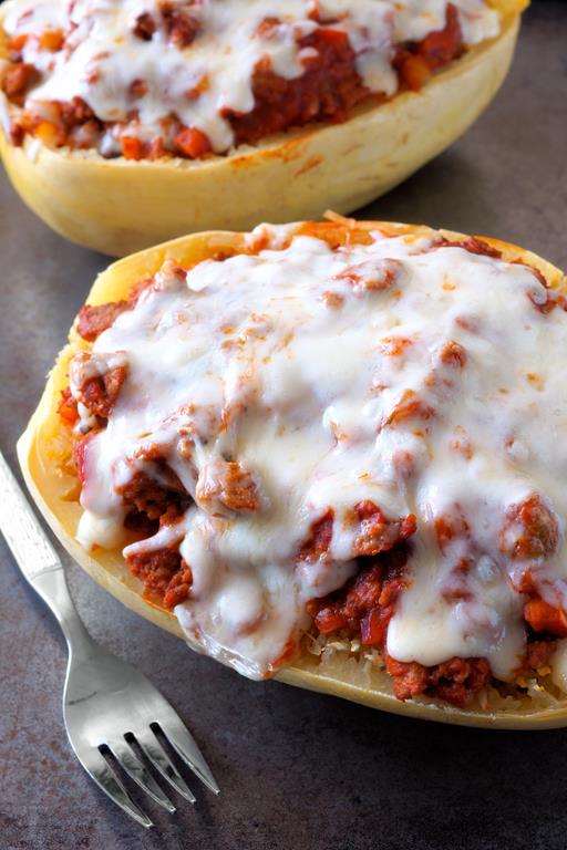 Spaghetti Squash Boats