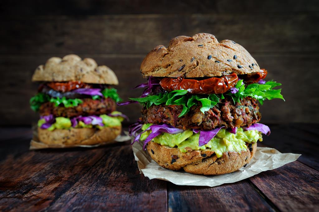 Grass Fed Beef & Garbanzo Bean Burgers